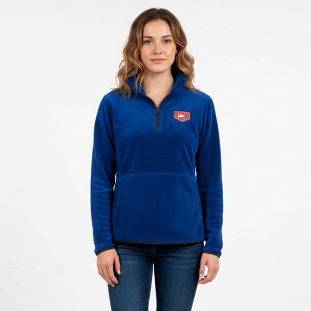 Women's New York Islanders 1972 Anniversary Half-Zip Sweatshirt - Size: Large